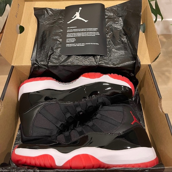 air jordan retro 11 bred size 10.5